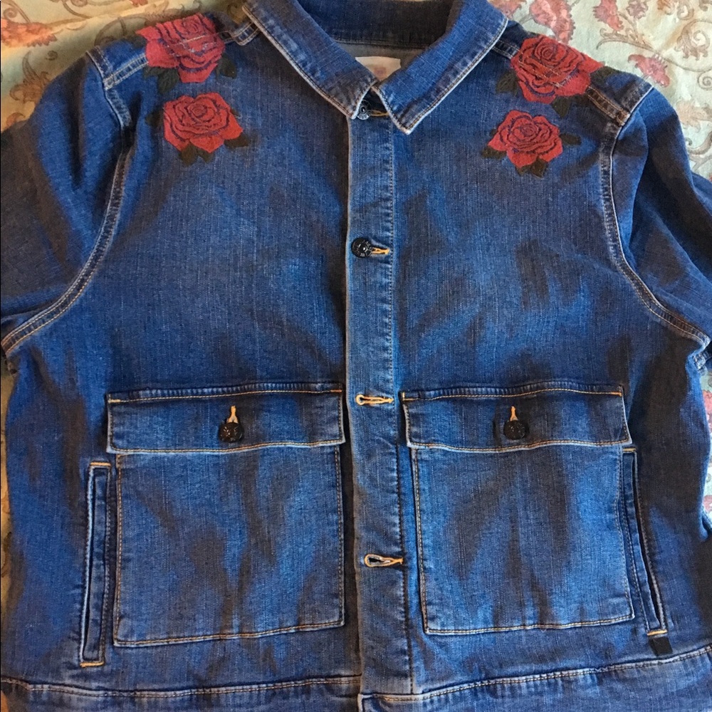 Rare Lularoe Kenny with Roses